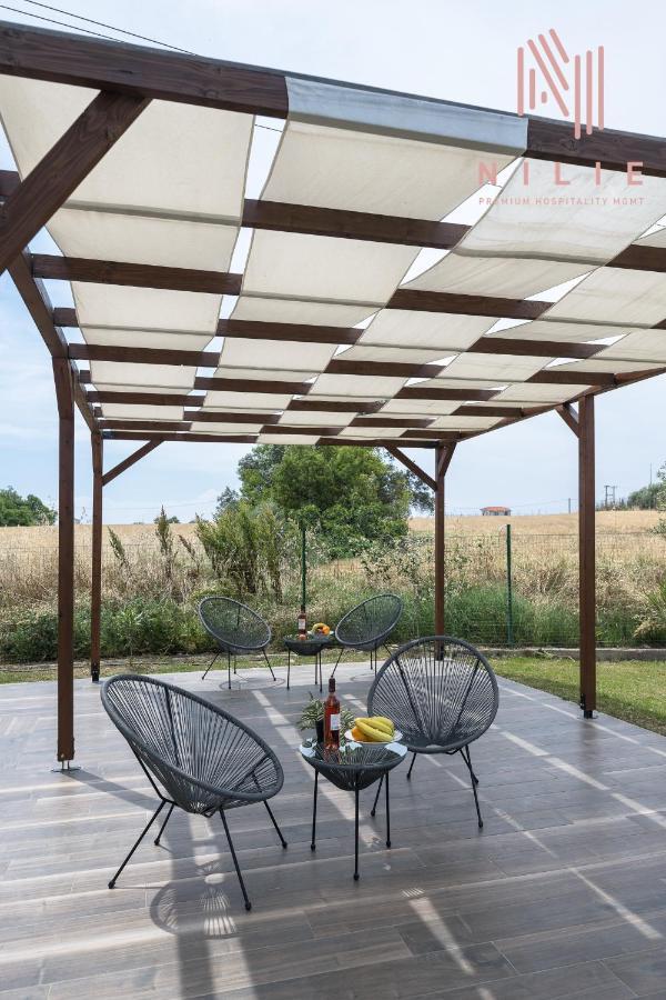 Ultima Summer Residence, Nilie Hospitality Mgmt Afytos Exteriör bild